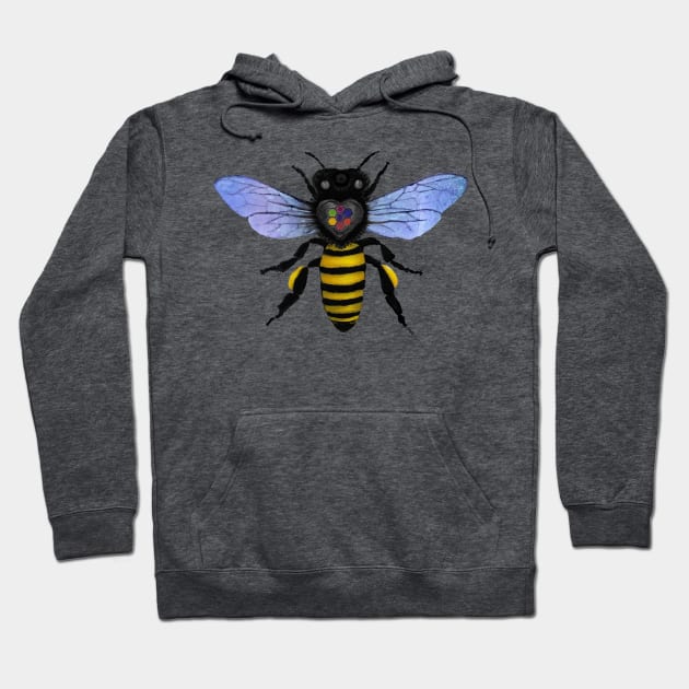 Bee Love Hoodie by KIMYKASK